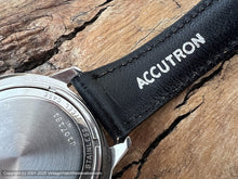 Load image into Gallery viewer, Accutron 1971 NOS Brushed Oval Case with Original Box, Electric, 38x40mm