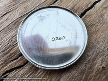 Load image into Gallery viewer, Bulova Lightly Straited Dial, Black/Gold Hands with Original Box, NOS, Manual, 34x40mm