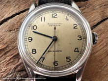 Load image into Gallery viewer, Bravingtons 'Wetrista' Perfect Military Dial Splendor in Borgel Case, Manual, 32.5mm