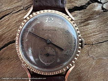 Load image into Gallery viewer, Bulova 'Treasurer' Chestnut-Quartz Dial in Cool Rose-Gold Case, Manual, 31mm