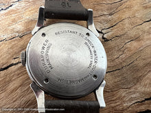 Load image into Gallery viewer, Elgin Shockmaster Military Style with 'Angel Wing' Lugs , Manual, 32mm