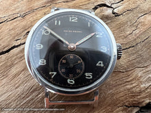 Load image into Gallery viewer, Ancre Primo Black Military Dial, Manual, 32mm