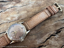 Load image into Gallery viewer, Lord Elgin Copper Dial Roman Numerals Inset Bezel, Manual, 30mm