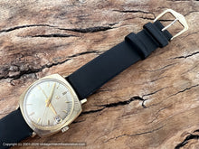 Load image into Gallery viewer, Accutron Light Bronze Dial and Date in Sunburst Square Tonneau Case, Electric, 34x40mm