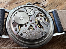 Load image into Gallery viewer, Imperial NOS Minty Pie Pan Copper Dial with Lovely Lumed Hands, Manual, 30mm