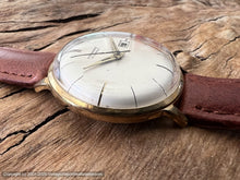 Load image into Gallery viewer, Junghans White Pie Pan Calatrava Dial with Inset Date, Manual, Large 34mm