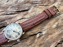 Load image into Gallery viewer, Illinois with Original Parchment Dial and Bold Black Numbers, Manual, 31.5mm