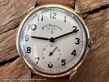 Load image into Gallery viewer, B.W.Raymond (Elgin) Pure White Railroad Style Dial, Manual, Very Large 36mm