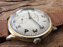 Load image into Gallery viewer, B.W.Raymond (Elgin) Pure White Railroad Style Dial, Manual, Very Large 36mm
