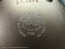 Load image into Gallery viewer, B.W.Raymond (Elgin) Pure White Railroad Style Dial, Manual, Very Large 36mm