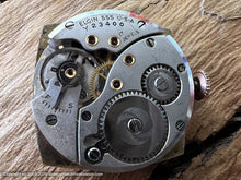 Load image into Gallery viewer, Elgin 1943 Drivers Style Rose-Gold Square Tonneau, Manual, 25.5x37.5mm