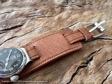 Load image into Gallery viewer, Elgin USA 'Pershing' Black Porcelain Dial & Sterling Silver Case, Manual, 31mm