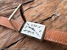 Load image into Gallery viewer, Madewell Exploding Dial 14K Gold Rectangular Case, Manual, 21x33mm