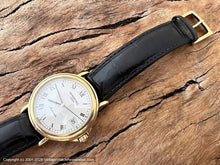 Load image into Gallery viewer, Raymond Weil Stellar White Dial with Black Roman Numbers, See Through Back, Automatic, Large 36.5mm