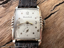 Load image into Gallery viewer, Bulova Fancy Art Deco Case c.1954, Manual, 26x35.5mm