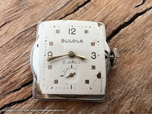Load image into Gallery viewer, Bulova Fancy Art Deco Case c.1954, Manual, 26x35.5mm