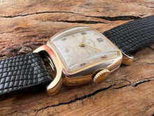Load image into Gallery viewer, Lord Elgin Silver Dial with Black Crosshair in Very Bold Lugs, Manual, 26x37mm