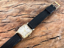 Load image into Gallery viewer, Lord Elgin Silver Dial with Black Crosshair in Very Bold Lugs, Manual, 26x37mm