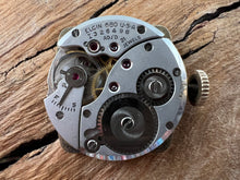 Load image into Gallery viewer, Lord Elgin Silver Dial with Black Crosshair in Very Bold Lugs, Manual, 26x37mm