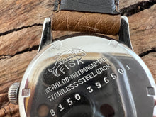 Load image into Gallery viewer, Ogival Two Tone "Rust-Cream" Military Style Dial, Manual, 29.5mm