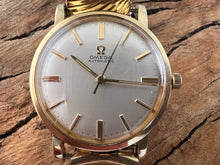 Load image into Gallery viewer, Omega Classic Style with Perfect Pearl White Dial and Golden Baton Markers, Automatic, 33.5mm
