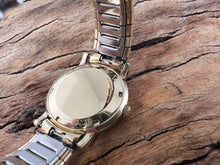 Load image into Gallery viewer, Omega Classic Style with Perfect Pearl White Dial and Golden Baton Markers, Automatic, 33.5mm