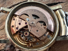 Load image into Gallery viewer, Omega Classic Style with Perfect Pearl White Dial and Golden Baton Markers, Automatic, 33.5mm