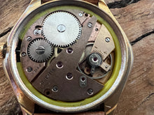 Load image into Gallery viewer, Hislon (Cortebert) 'Tiger Eye' Design Dial with Impressive Oval Case, Manual, 41x40mm