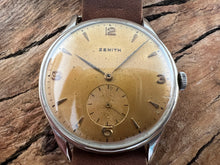 Load image into Gallery viewer, Zenith Copper Dial in Large Case, Manual, 37.5mm