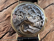 Load image into Gallery viewer, Election Chronograph Golden Dial and Markings in 3 Colors, Manual, 36.5mm