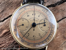 Load image into Gallery viewer, Election Chronograph Golden Dial and Markings in 3 Colors, Manual, 36.5mm