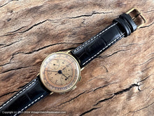 Load image into Gallery viewer, Election Chronograph Golden Dial and Markings in 3 Colors, Manual, 36.5mm