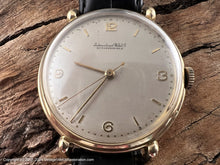 Load image into Gallery viewer, IWC Classic Ivory Dial in 18K Case with Teardrop Lugs, Manual, 36.5mm