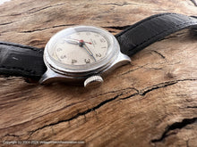 Load image into Gallery viewer, Oris Golden Dial with Roman Numerals, c.1940s Military Style , Manual, 32.5m
