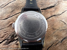 Load image into Gallery viewer, Oris Golden Dial with Roman Numerals, c.1940s Military Style , Manual, 32.5m