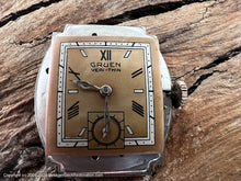 Load image into Gallery viewer, Gruen Veri-Thin Two Tone Dial with Roman Numerals, Manual, 25.5x35.5mm