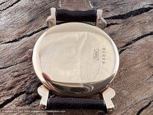 Load image into Gallery viewer, Eska Two-Tone Dial Beauty in an all 18K Gold Case with Bold Deco Lugs, Manual, 34mm
