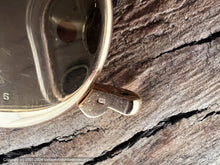 Load image into Gallery viewer, Eska Two-Tone Dial Beauty in an all 18K Gold Case with Bold Deco Lugs, Manual, 34mm