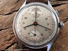 Load image into Gallery viewer, Helbros Original Cream Dial Top/Bottom Register Chronograph, Manual, 36mm
