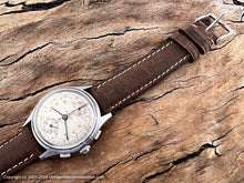 Load image into Gallery viewer, Helbros Original Cream Dial Top/Bottom Register Chronograph, Manual, 36mm