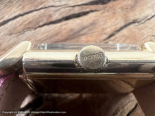 Load image into Gallery viewer, Bulova Light Cream Patina Dial with Pyramid Lugs, Manual, 21.5x38.5mm
