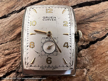Load image into Gallery viewer, Gruen Long Case Curvex Precision Stunner, Manual, 22.5x43mm