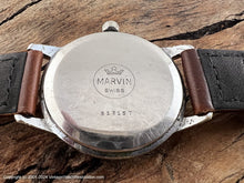 Load image into Gallery viewer, Marvin with Mustard Yellow "Aged Leather" Dial Patina, Manual, 37.5mm