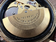 Load image into Gallery viewer, Gruen Precision Perfect Black Dial with Silver Outer Ring, Day/Date, Automatic, 34.5mm