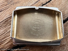 Load image into Gallery viewer, Lord Elgin Original Golden Deco Dial with Original Gold Mesh Bracelet, Manual, 21x37mm