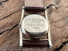 Load image into Gallery viewer, Longines 'Mainliner' Late 1940s Beauty, Manual, 27mmx40mm