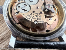 Load image into Gallery viewer, Elgin Dark Gray Dial Cal 960, Manual, 34mm