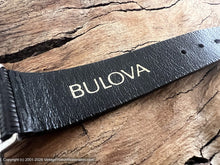 Load image into Gallery viewer, Bulova Rectangular Textured Case with Oval Crystal, Manual, 28x35mm