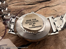 Load image into Gallery viewer, Elgin 'Buccaneer' Black Dial NOS with Original Box, Manual, 32mm