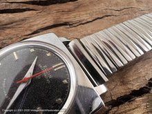 Load image into Gallery viewer, Elgin 'Shockmaster' Navy Blue Tinted Dial, Squarish Case, Automatic, 29x27.5mm